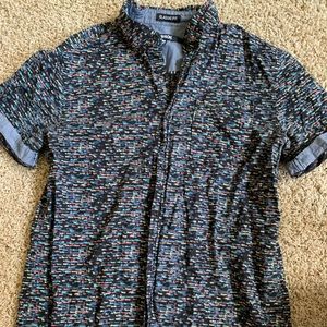 Rue21 Multi-Color Button Down